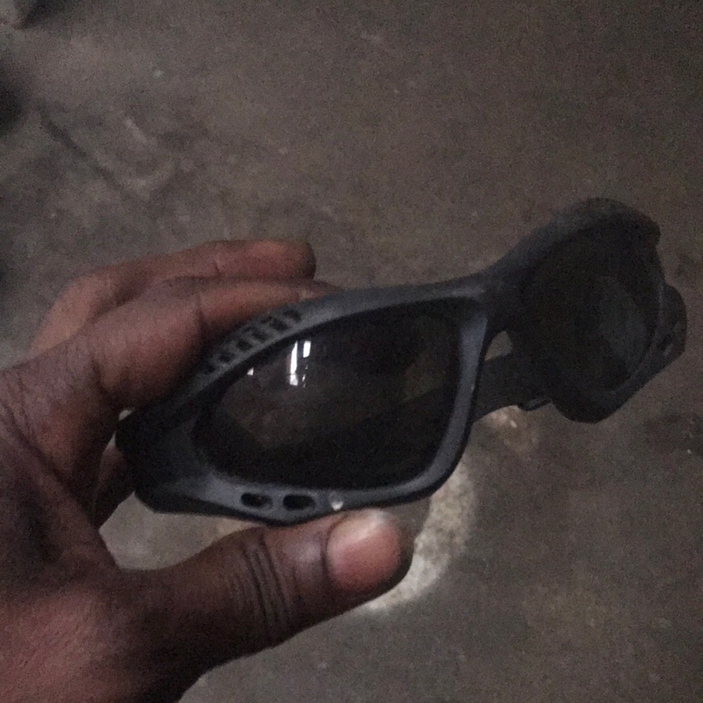 Black Sport Sunglasses riding shades